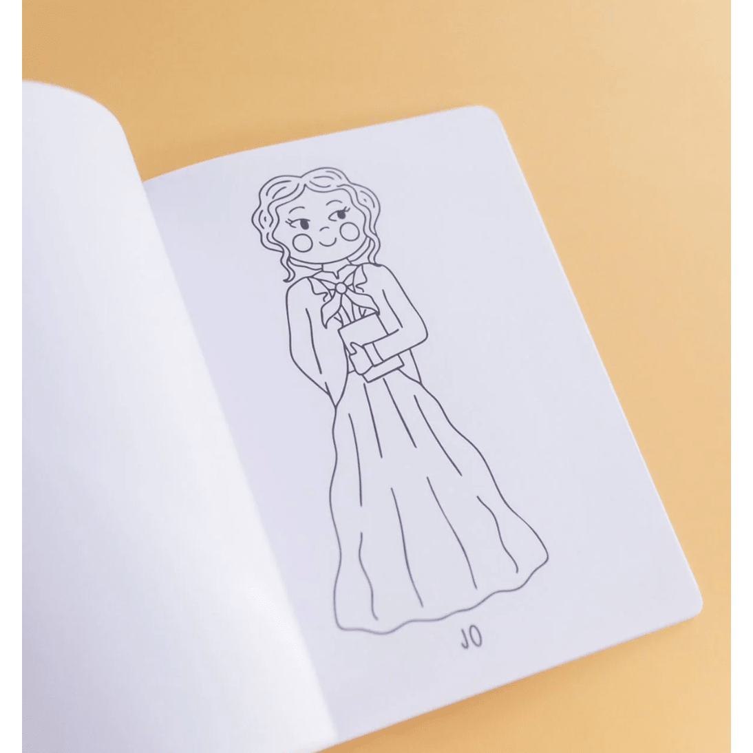 Literary Lover Coloring Book - White Farmhouse Flowers