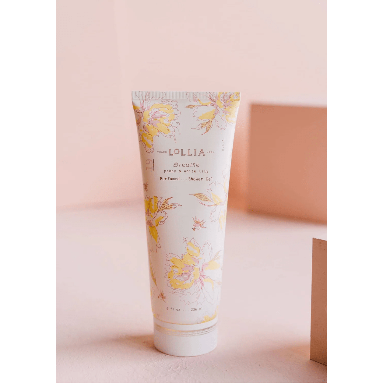 Lollia Breathe Perfumed Shower Gel - White Farmhouse Flowers
