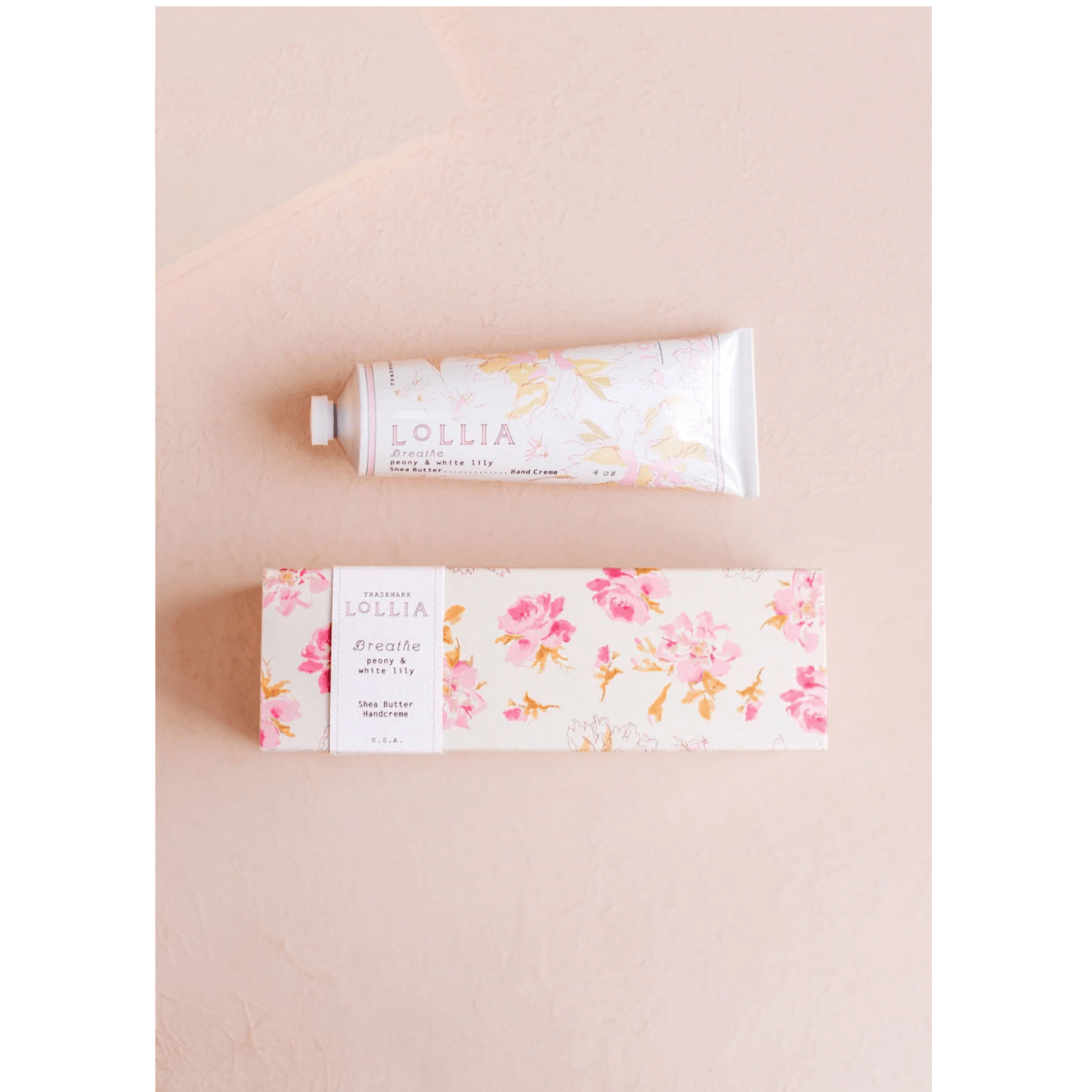 Lollia Breathe Shea Butter Handcreme - White Farmhouse Flowers