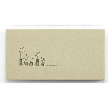 Long Trinket Tray in Gift Box - White Farmhouse Flowers