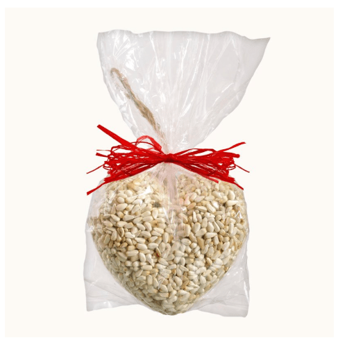 Love Hearts Bird Treats - White Farmhouse Flowers
