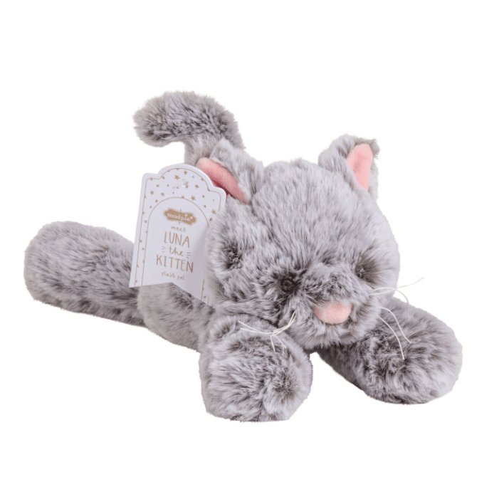 Luna the Kitten Plush Pal - White Farmhouse Flowers