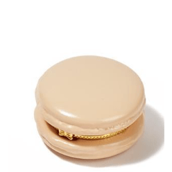 Macaron Limoges Style Trinket Box - White Farmhouse Flowers