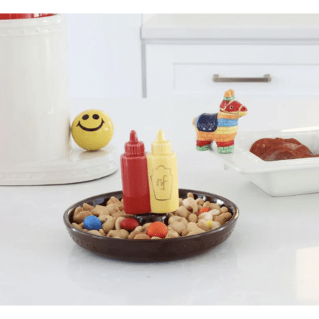 Main Squeeze Ketchup and Mustard Mini - White Farmhouse Flowers