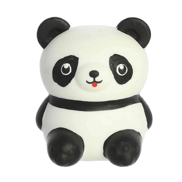 Marshmallow Panda Squeeze - White Farmhouse Flowers
