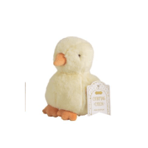 Mini Chirping Plush Chick - White Farmhouse Flowers