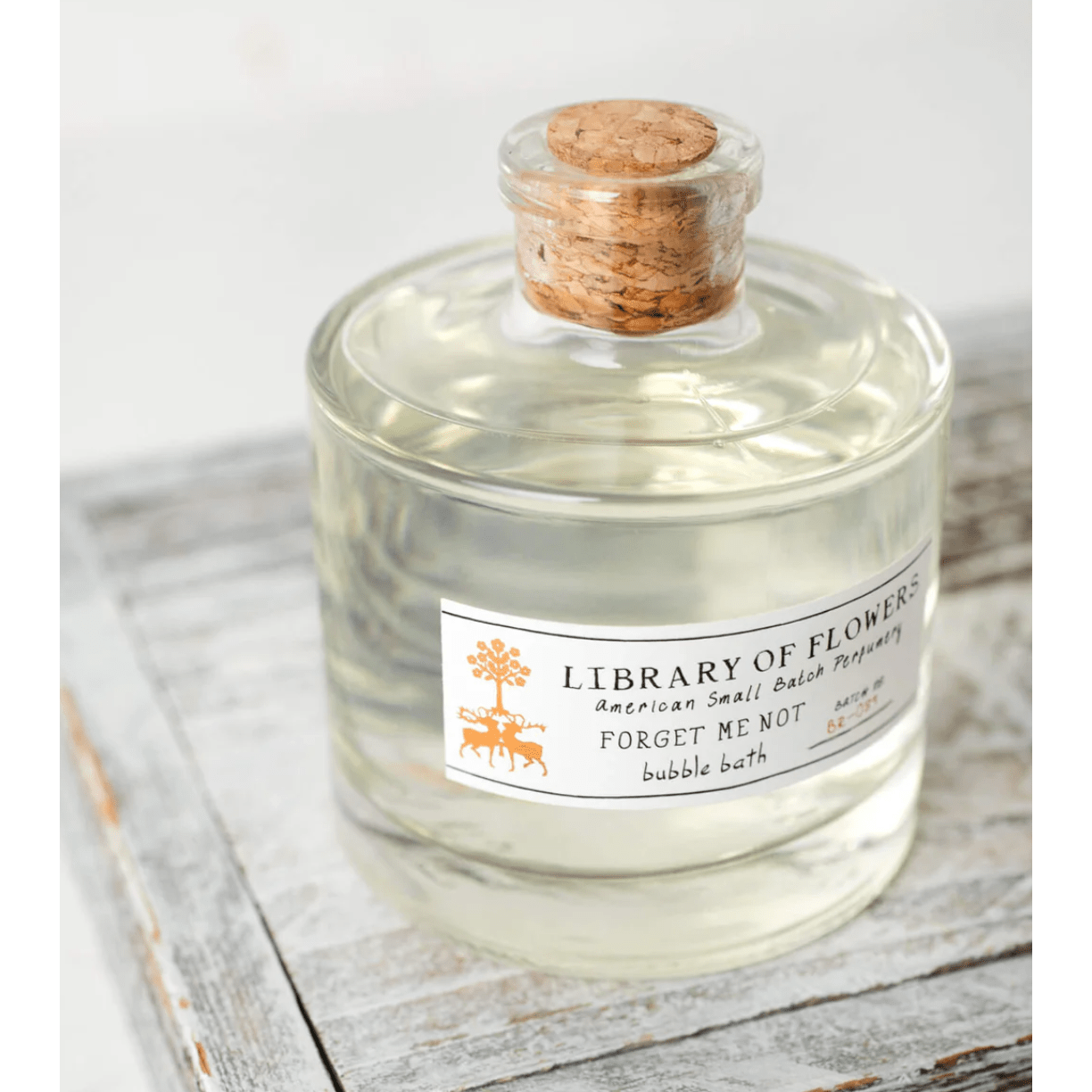 Mini Forget Me Not Bubble Bath - White Farmhouse Flowers