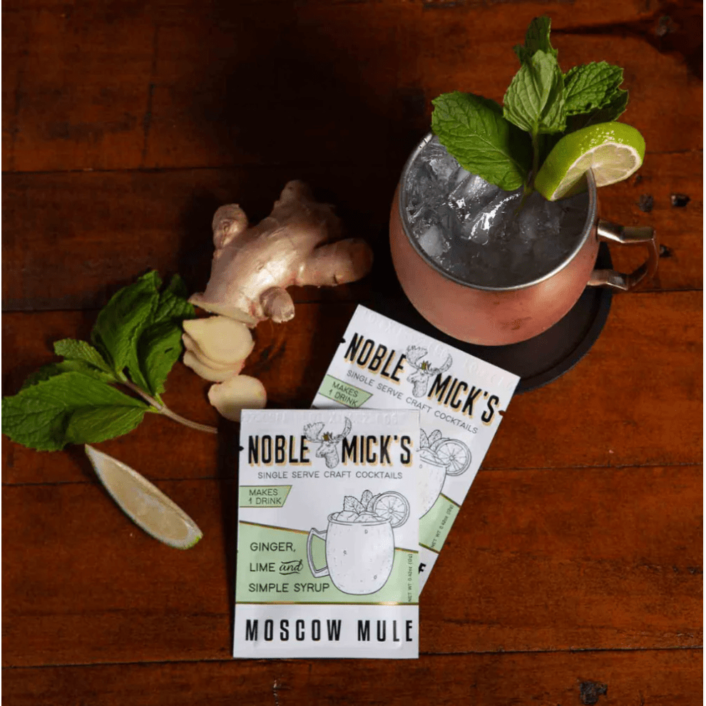 Moscow Mule Single Serve Craft Cocktail Packet - White Farmhouse Flowers