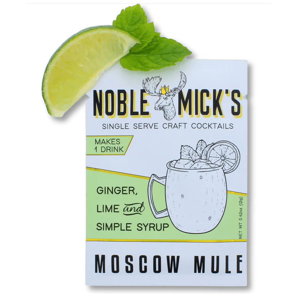Moscow Mule Single Serve Craft Cocktail Packet - White Farmhouse Flowers