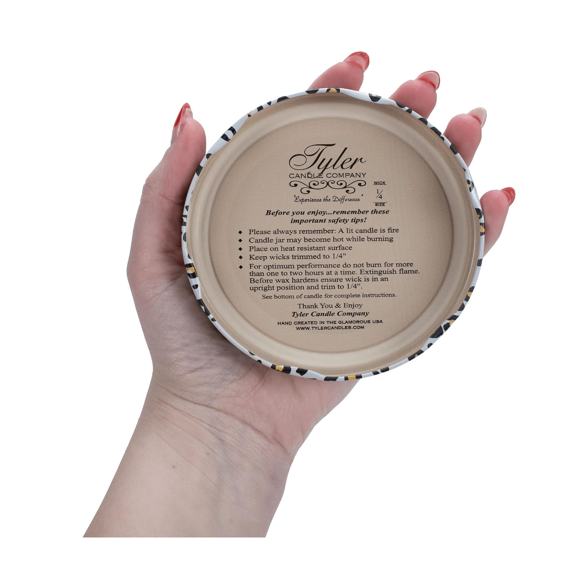 Mulled Cider Candle by Tyler Candle Company - White Farmhouse Flowers