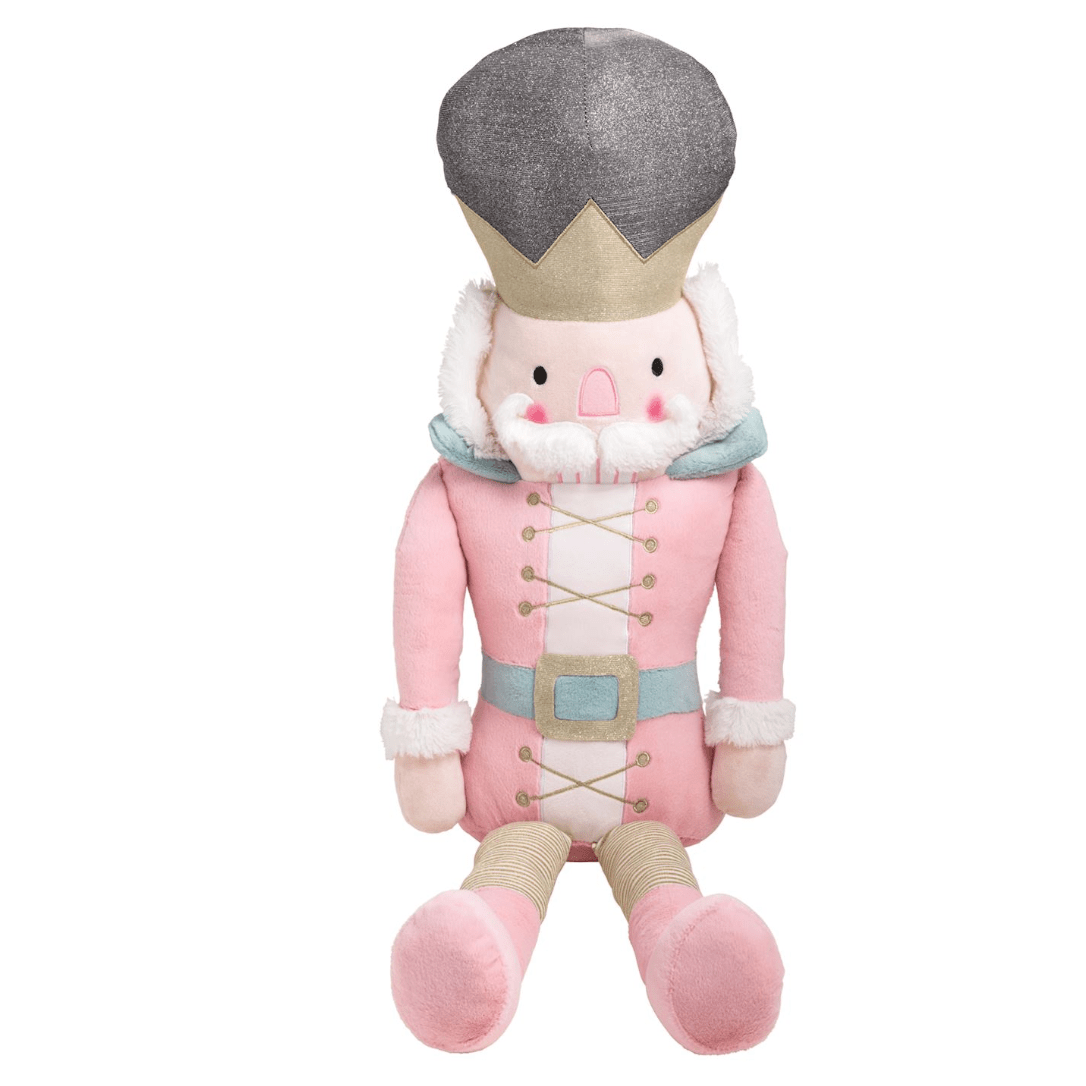 Nutcracker Large Plush Pal - White Farmhouse Flowers