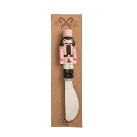 Nutcracker Spreader - White Farmhouse Flowers