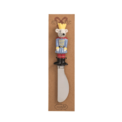 Nutcracker Spreader - White Farmhouse Flowers