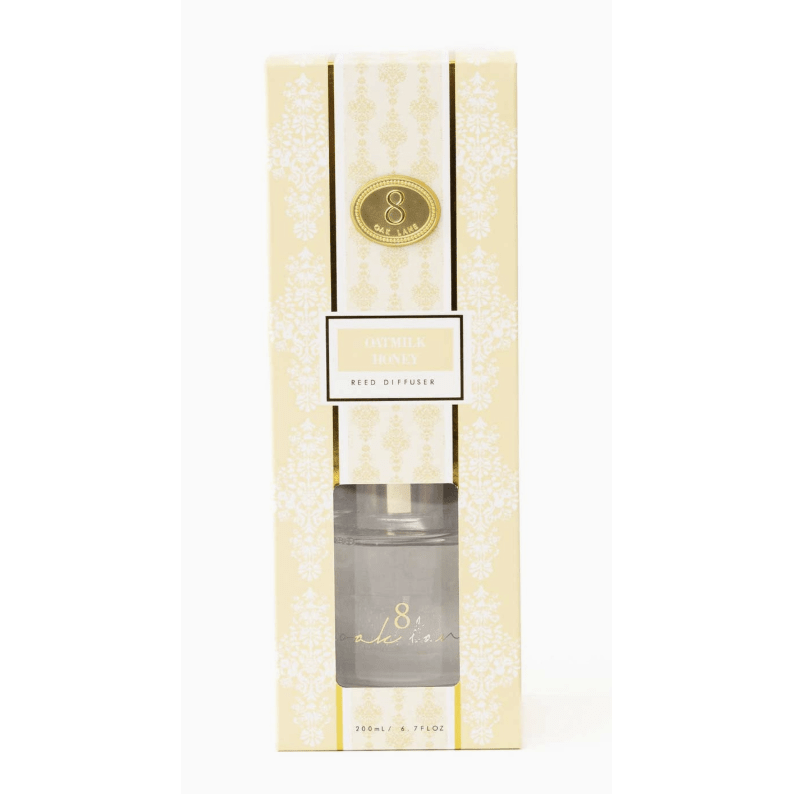 Oatmilk Honey Reed Diffuser - White Farmhouse Flowers