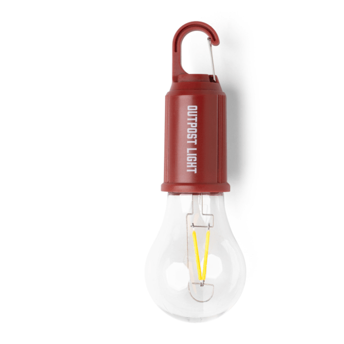 Outpost Light Rechargeable Vintage Hanging Light - White Farmhouse Flowers