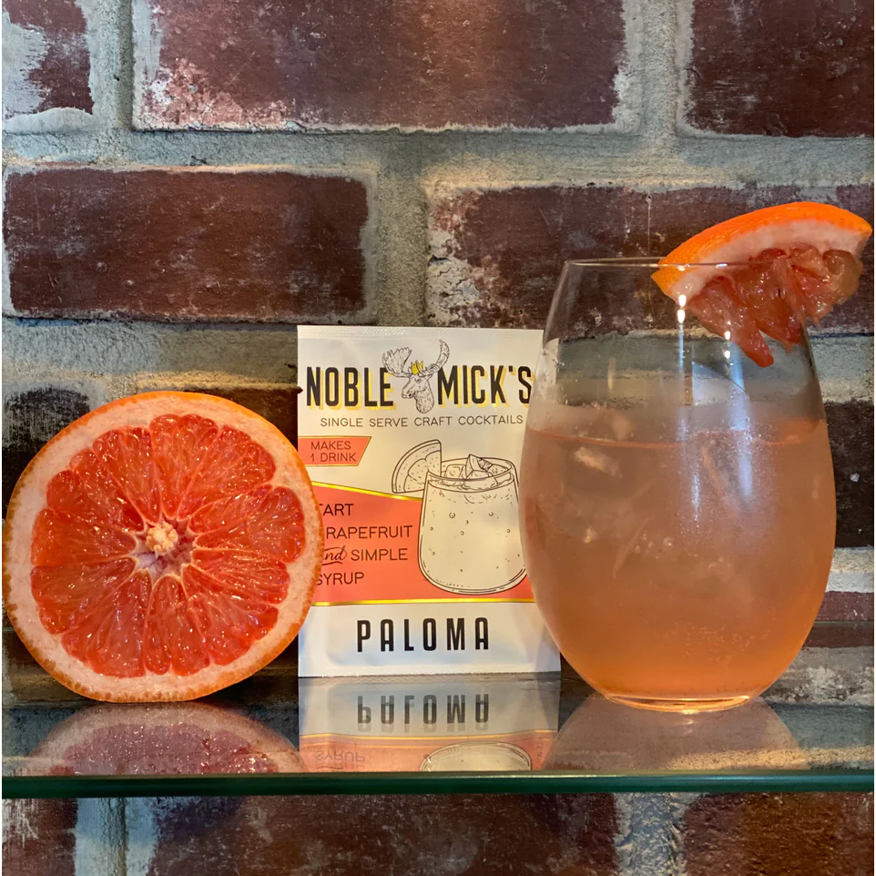 Paloma Single Serve Craft Cocktail Packet - White Farmhouse Flowers