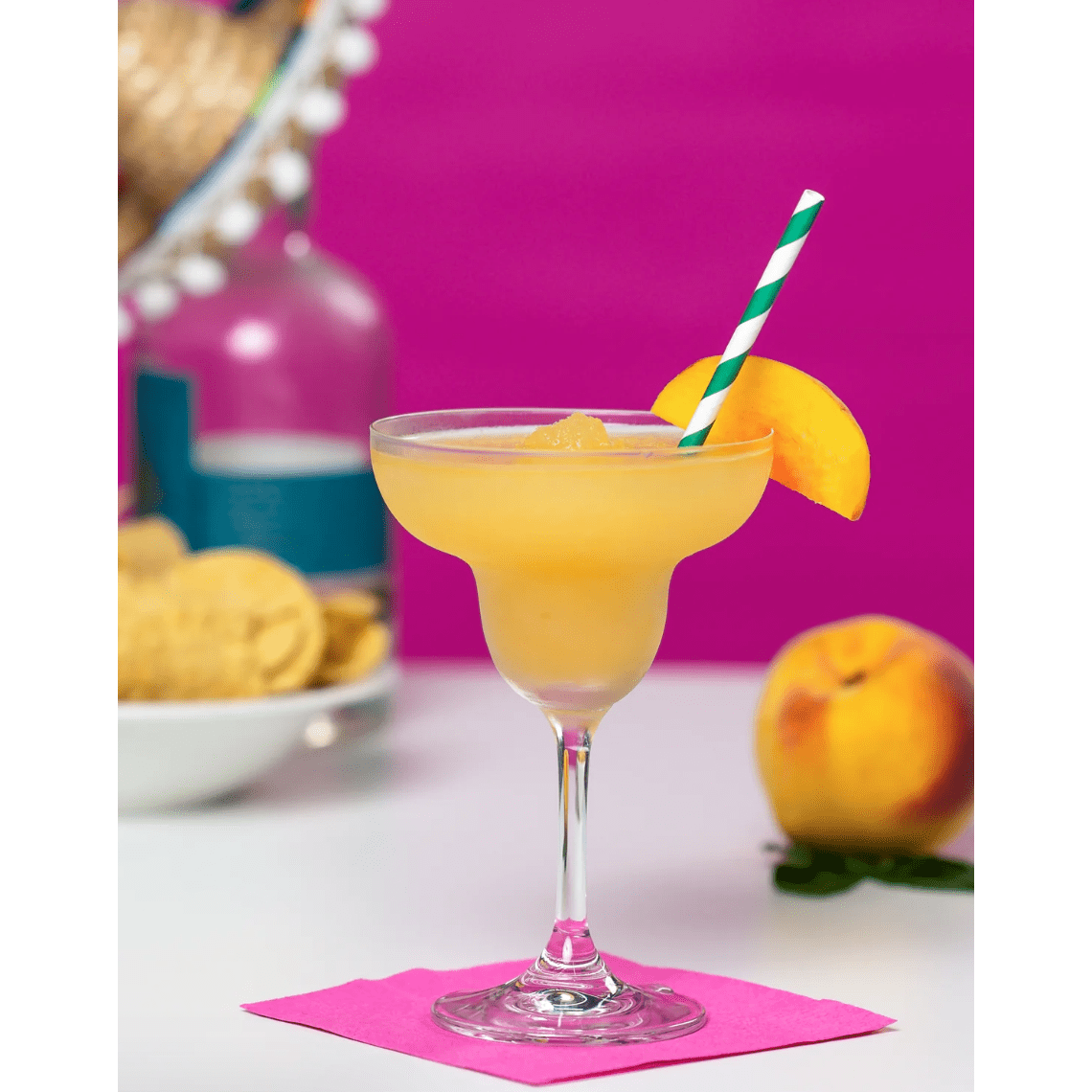 Peach Mango Margarita - White Farmhouse Flowers