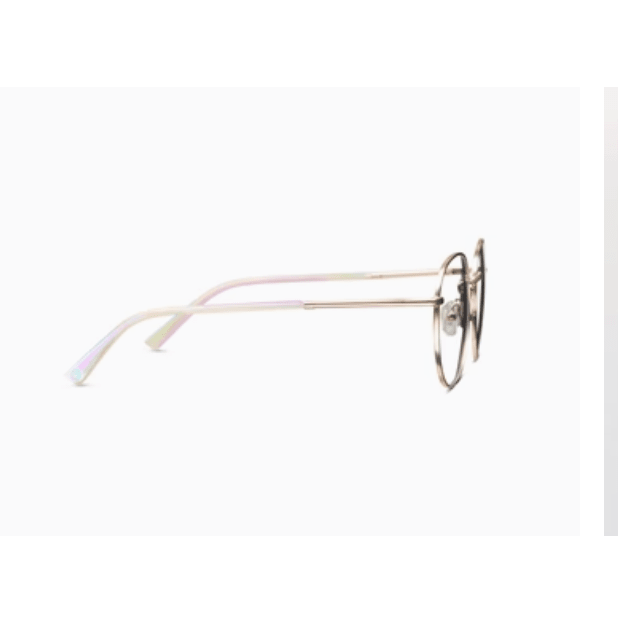 Peepers Classified Gold Reading Glasses - White Farmhouse Flowers
