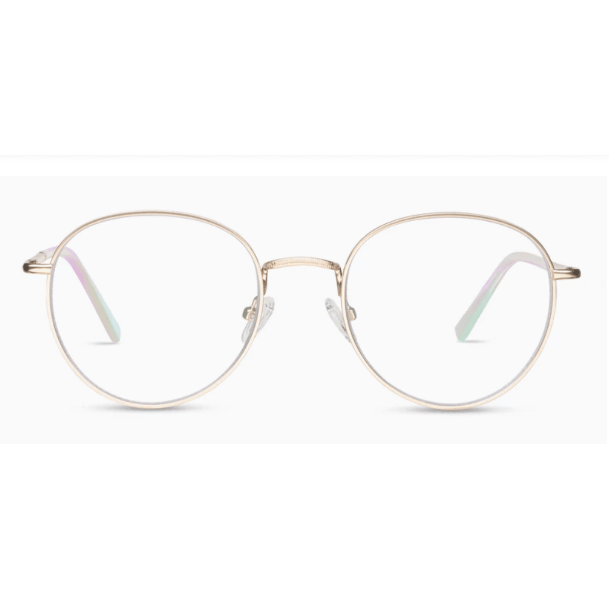 Peepers Classified Gold Reading Glasses - White Farmhouse Flowers
