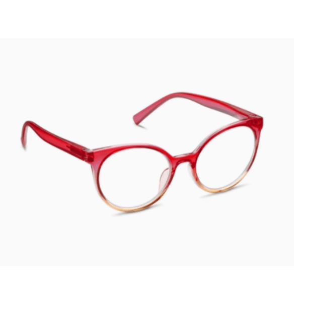 Peepers Dahlia Pink/Orange Reading Glasses - White Farmhouse Flowers