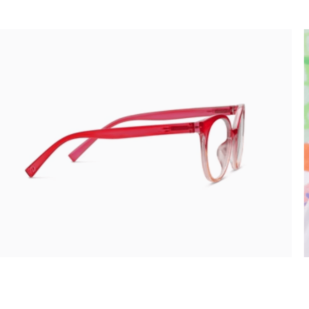 Peepers Dahlia Pink/Orange Reading Glasses - White Farmhouse Flowers
