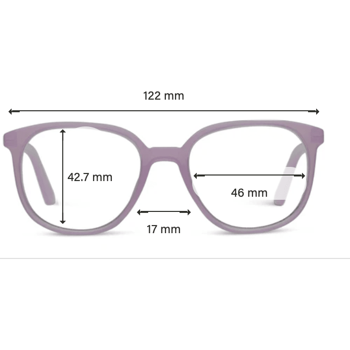 Peepers Fruit Punch in Lavender/Blue Light Reading Glasses - White Farmhouse Flowers
