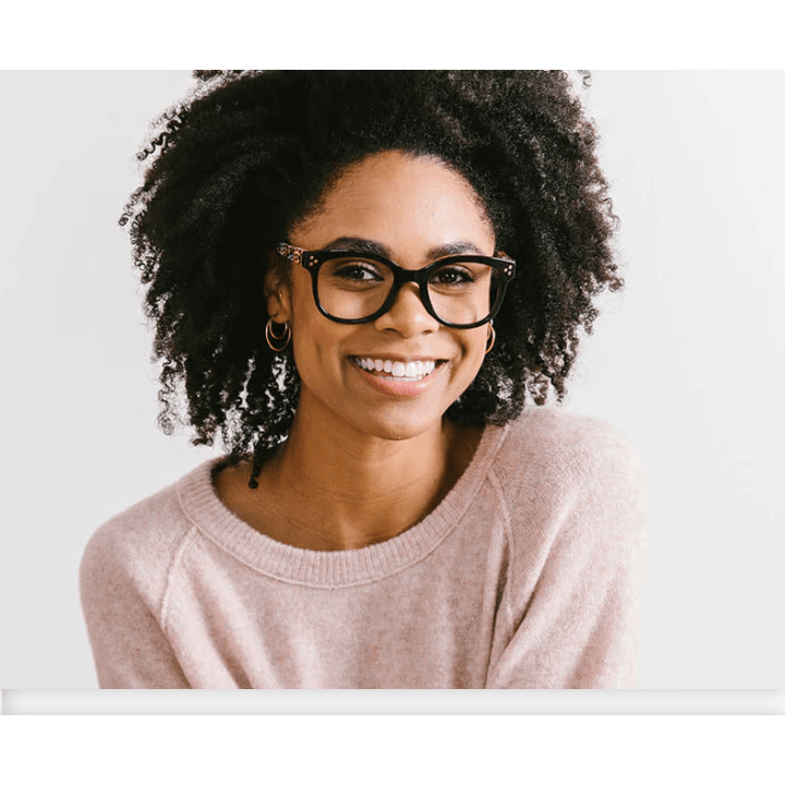 Peepers Jungle Fusion - Black/Leopard Reading Glasses - White Farmhouse Flowers