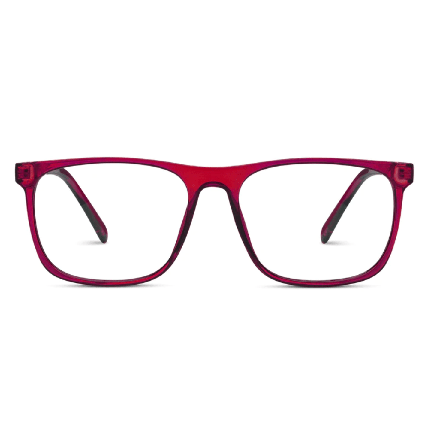 Peepers Latitude - Red Reading Glasses - White Farmhouse Flowers