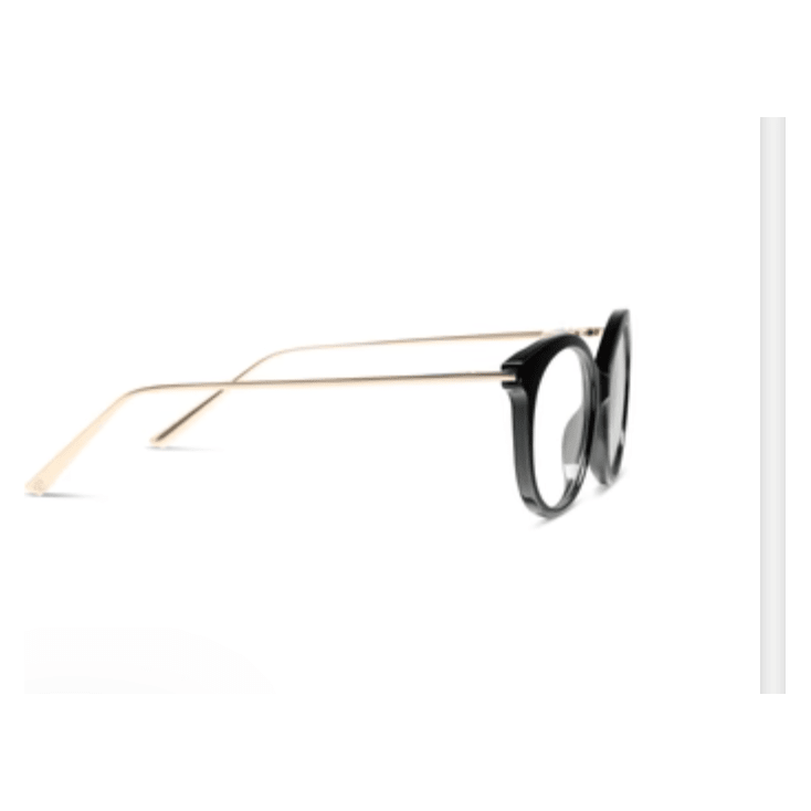 Peepers Margot - Black Reading Glasses - White Farmhouse Flowers