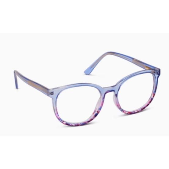 Peepers That's a Wrap Blue Reading Glasses - White Farmhouse Flowers