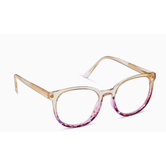 Peepers That's a Wrap Champagne Reading Glasses - White Farmhouse Flowers