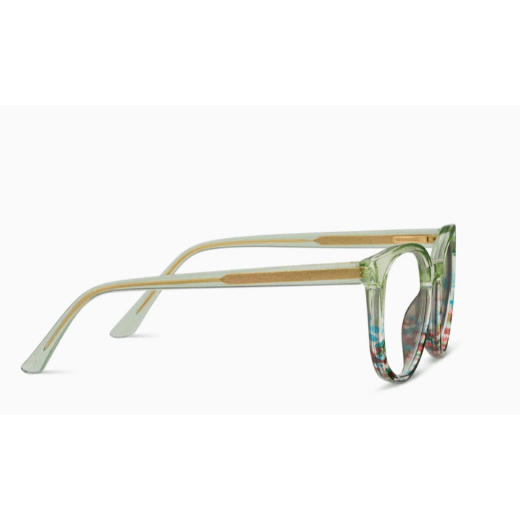 Peepers That's a Wrap Green Reading Glasses - White Farmhouse Flowers