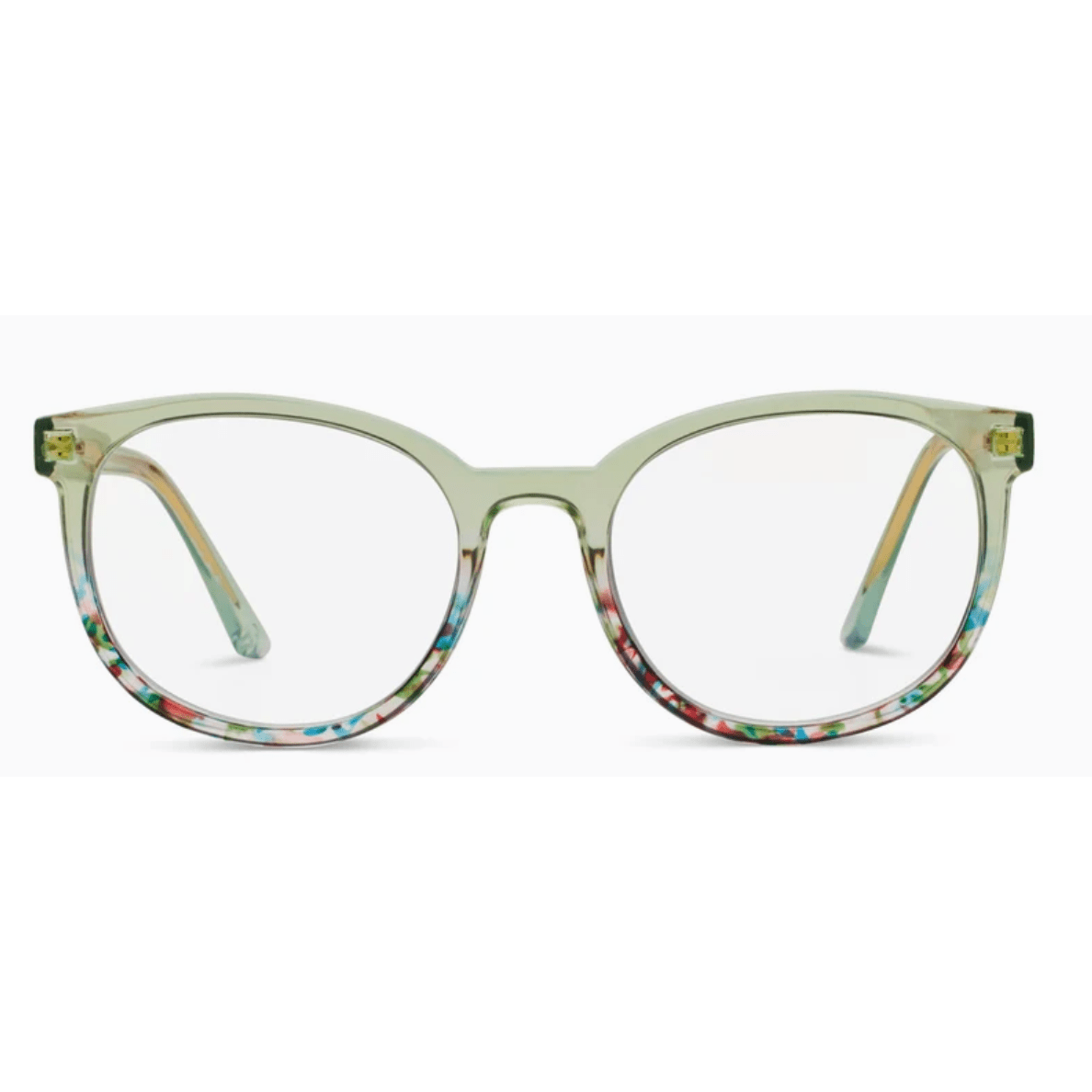 Peepers That's a Wrap Green Reading Glasses - White Farmhouse Flowers
