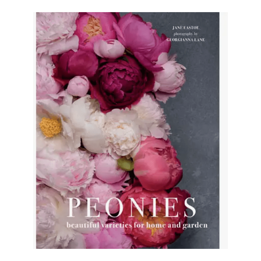 Peonies Coffee Table Book - White Farmhouse Flowers