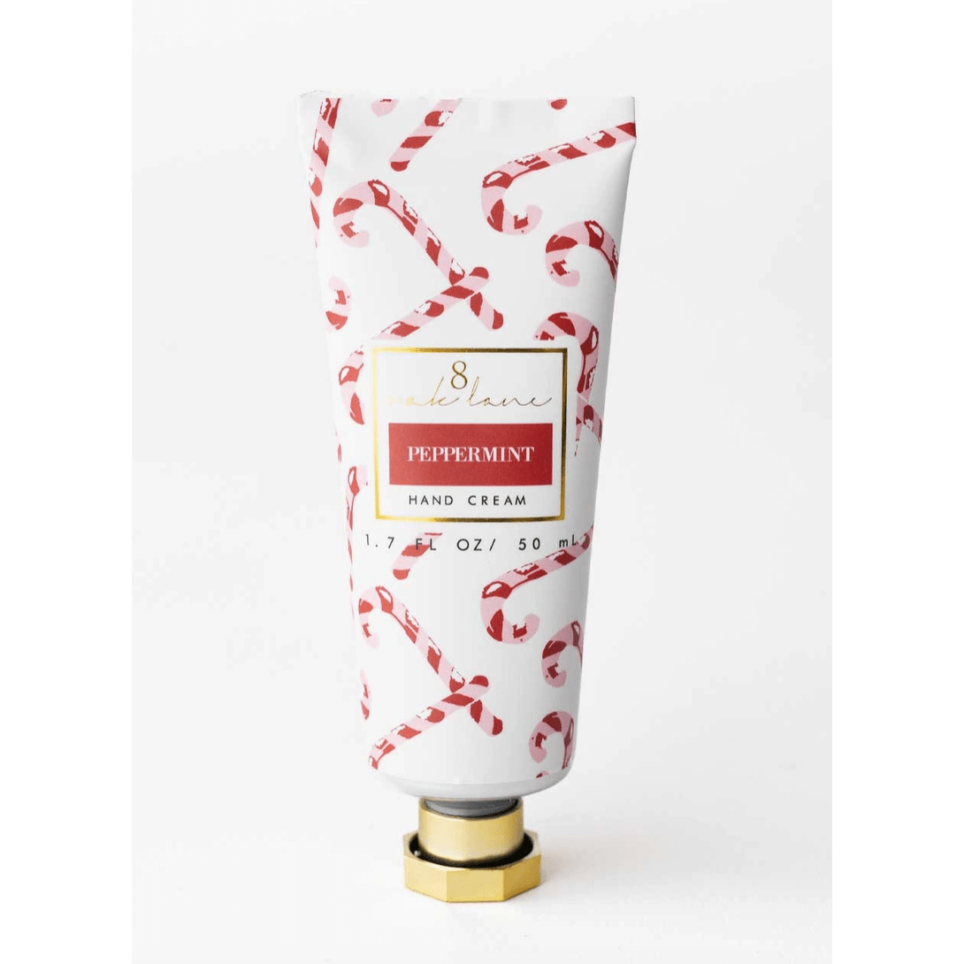 Peppermint 50ml Hand Cream - White Farmhouse Flowers