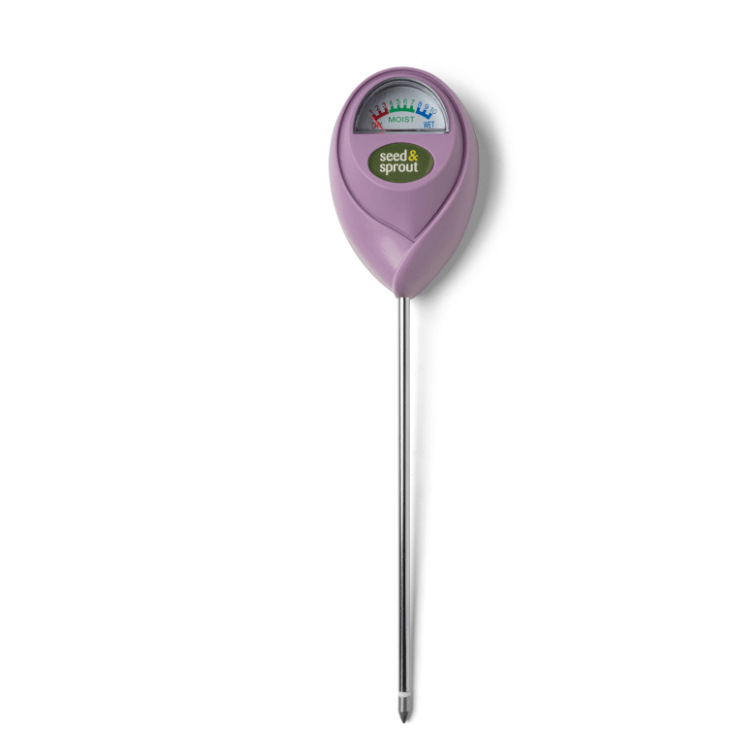 Potted Plant Moisture Meter - White Farmhouse Flowers