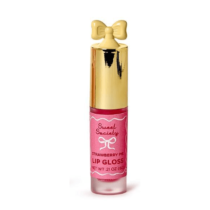 Pretty Bow Lip Gloss - White Farmhouse Flowers