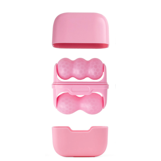 Roll Model Double-Ended Ice Roller - White Farmhouse Flowers