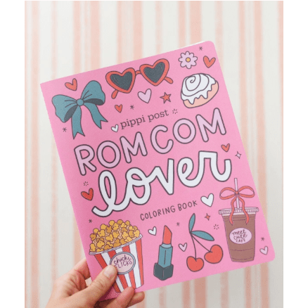 Rom Com Coloring Book - White Farmhouse Flowers