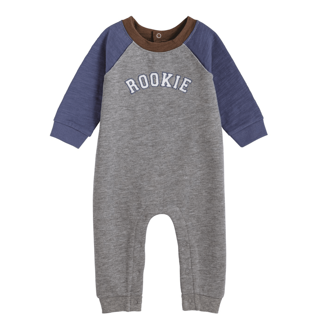 Rookie One-Piece Outfit - White Farmhouse Flowers