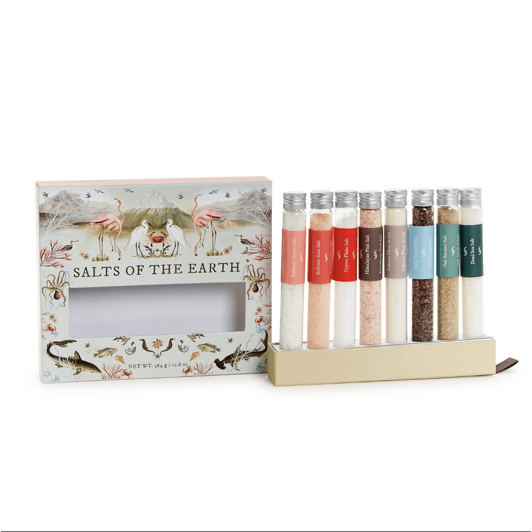 Salts of the Earth 8 Tube Gift Set - White Farmhouse Flowers