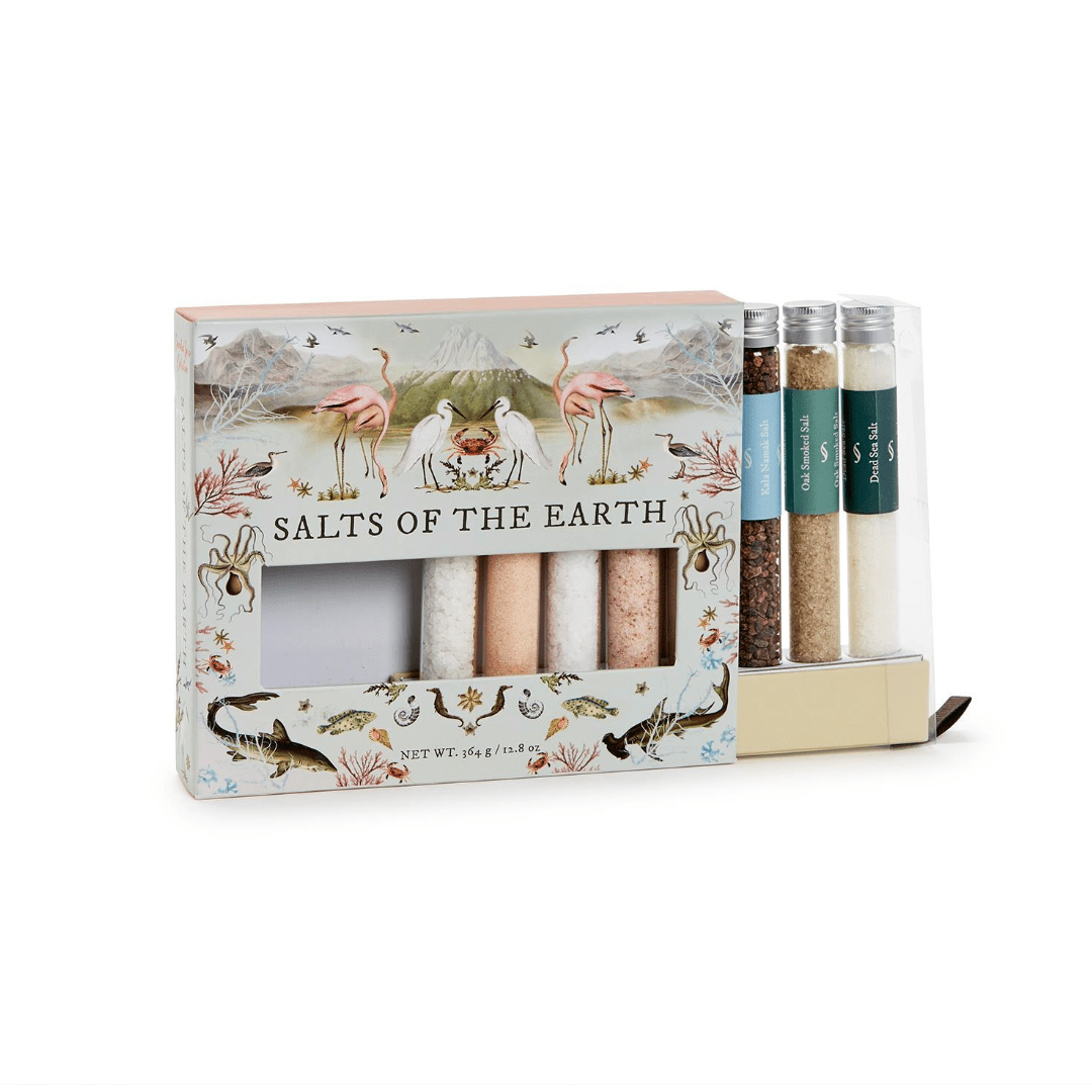Salts of the Earth 8 Tube Gift Set - White Farmhouse Flowers