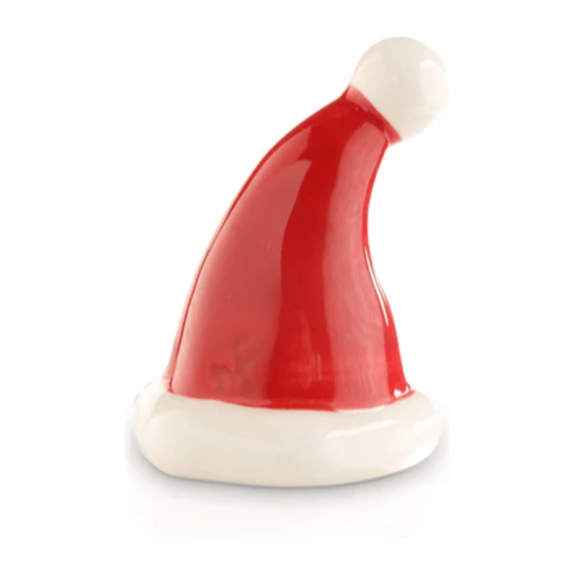 Santa Stops Here Mini - White Farmhouse Flowers