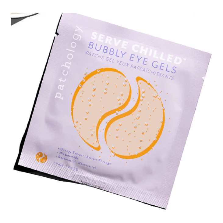 Serve Chilled Bubbly Eye Gels - White Farmhouse Flowers
