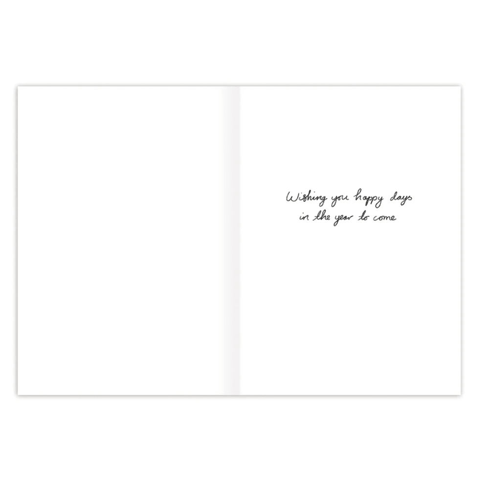Shore Landscape Birthday Card EB005 - White Farmhouse Flowers