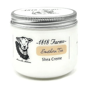 Southern Tea Shea Creme 4oz - White Farmhouse Flowers