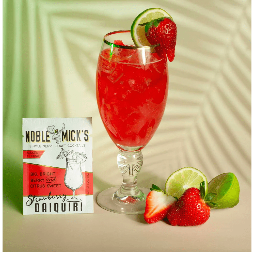 Strawberry Daiquiri Mix Single Serve – Cocktail Gift Parkville MO - White Farmhouse Flowers