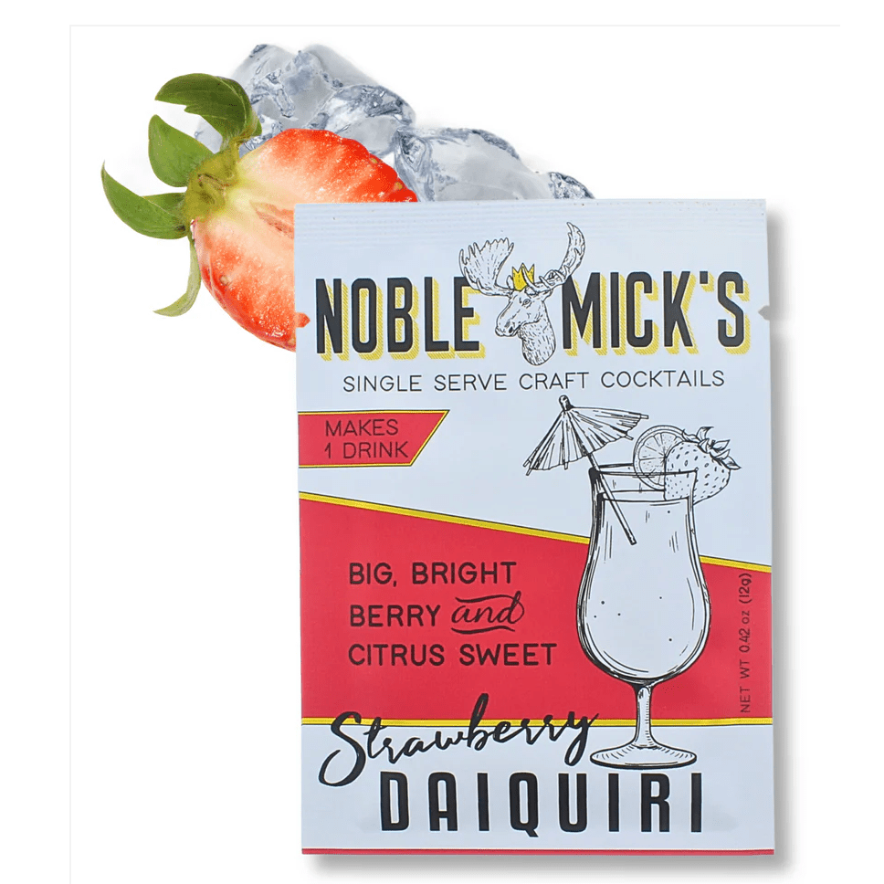 Strawberry Daiquiri Mix Single Serve – Cocktail Gift Parkville MO - White Farmhouse Flowers