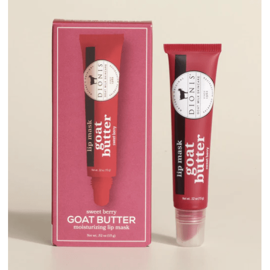 Sweet Berry Goat Butter Moisturizing Lip Mask - White Farmhouse Flowers