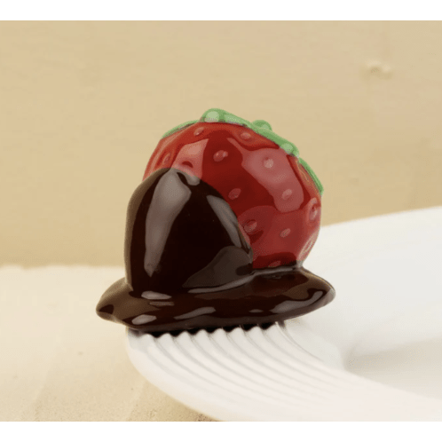 Sweet On You Chocolate Covered Strawberry Mini - White Farmhouse Flowers